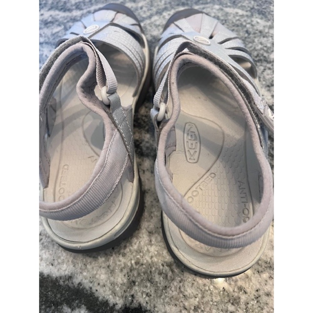 KEEN Rose Sandals Women Size 6 Brindle Shiitake Closed Toe Hiking Shoes Like New - Picture 3 of 9